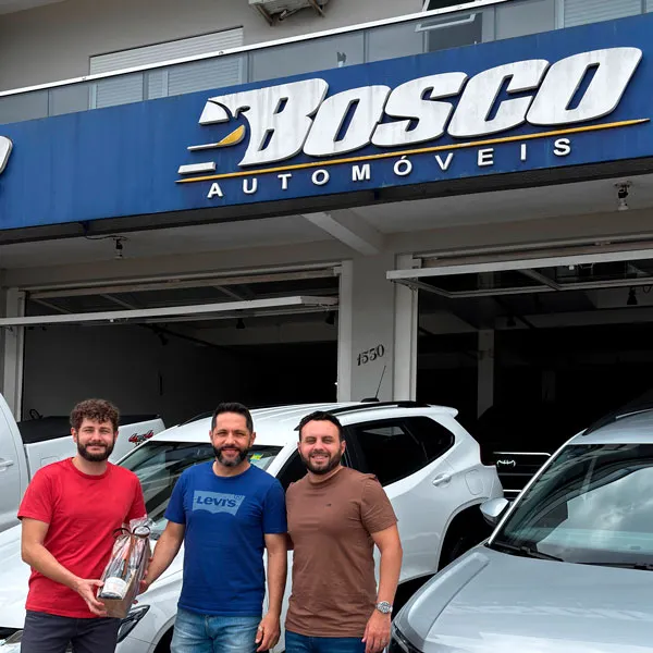 Entrega Bosco Automóveis Guaporé